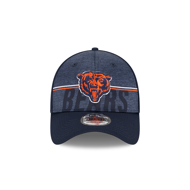 Men's New Era Navy Chicago Bears 2023 NFL Training Camp Primary Logo 39 Thirty Hat