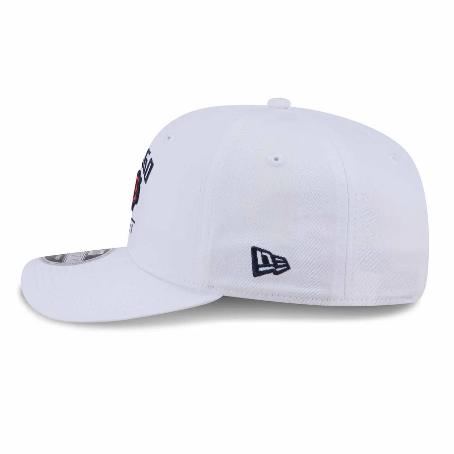 Chicago Bears New Era 9SEVENTY White Stretch Snap Adjustable Cap