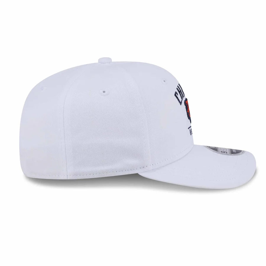 Chicago Bears New Era 9SEVENTY White Stretch Snap Adjustable Cap