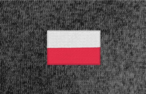 Polska Polish Antigua Fortune Full- Zip Jacket Smoke Heather Black