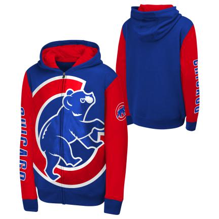 Chicago Cubs Post Card Fuzzy Youth Fleece