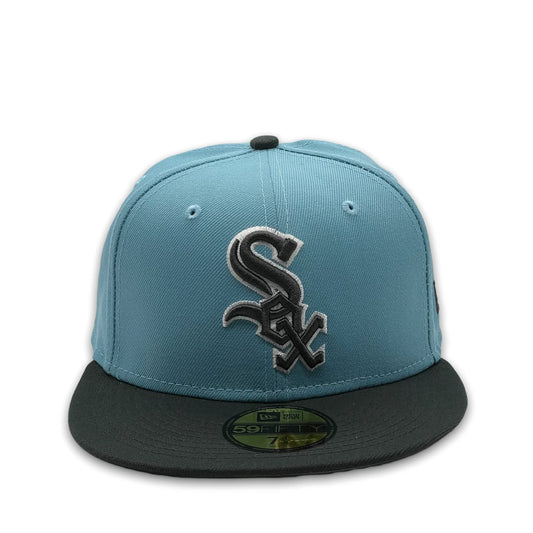 Men's Chicago White Sox New Era Light Blue/Charcoal Two-Tone Color Pack 59FIFTY Fitted Hat