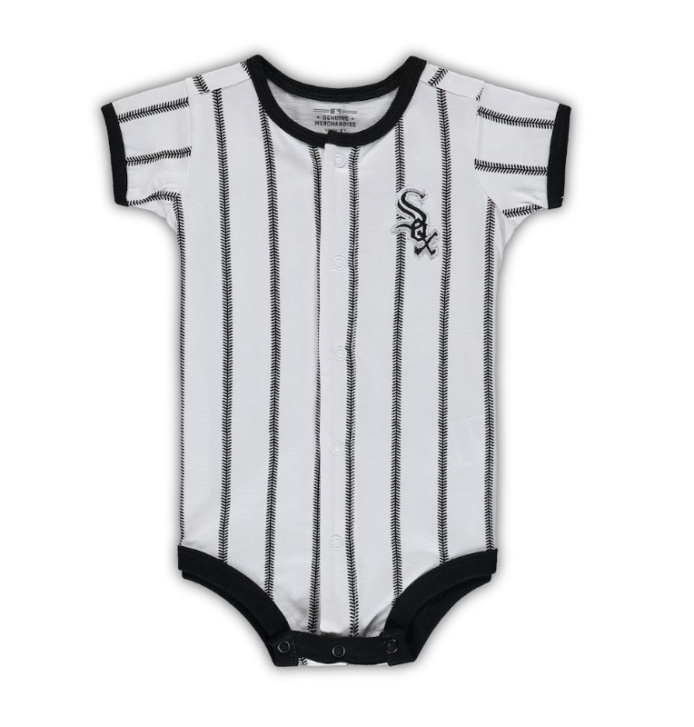 Infant MLB Chicago White Sox Power Hitter Short Sleeve Coverall