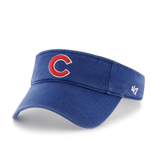 Chicago Cubs Royal Franchise Red "C" Logo Visor