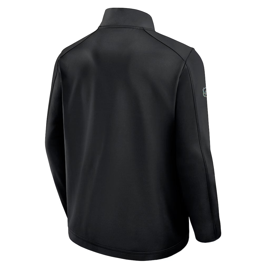 Chicago Blackhawks Fanatics Authentic Pro Black Rink Full-Zip Jacket