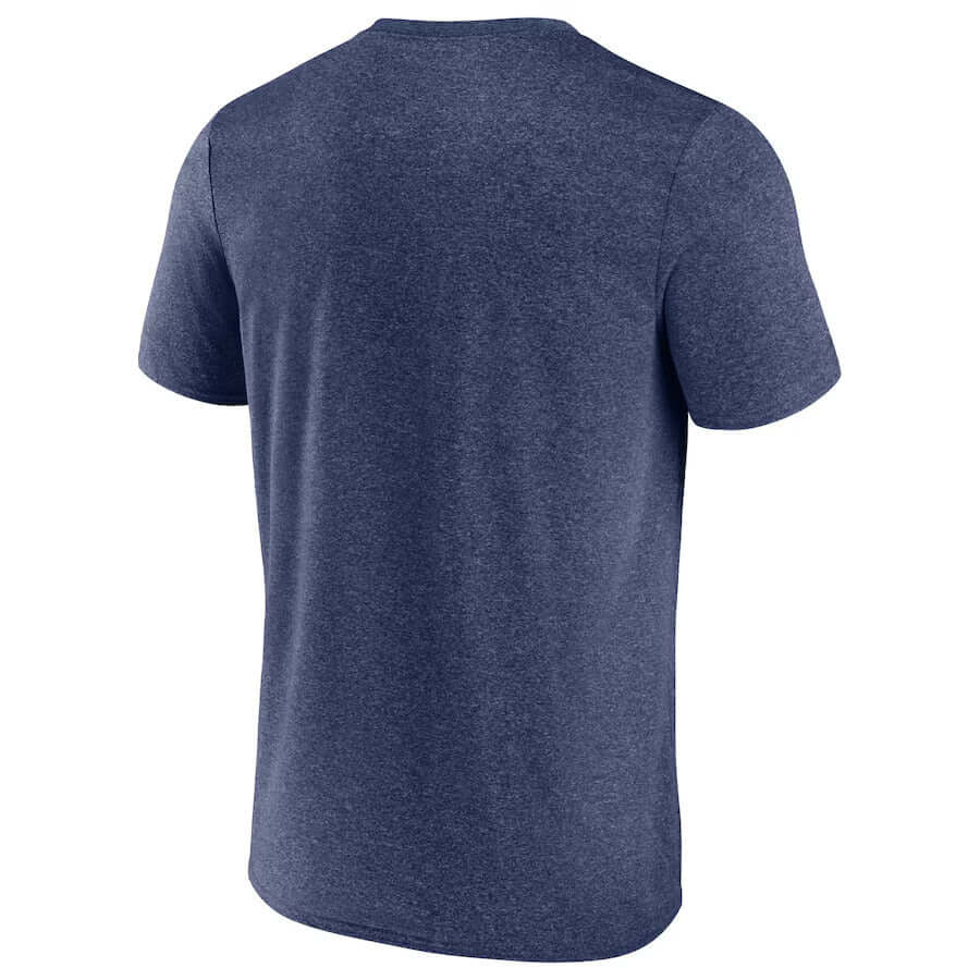 Men's Fanatics Heathered Navy Denver Broncos Want To Play T-Shirt