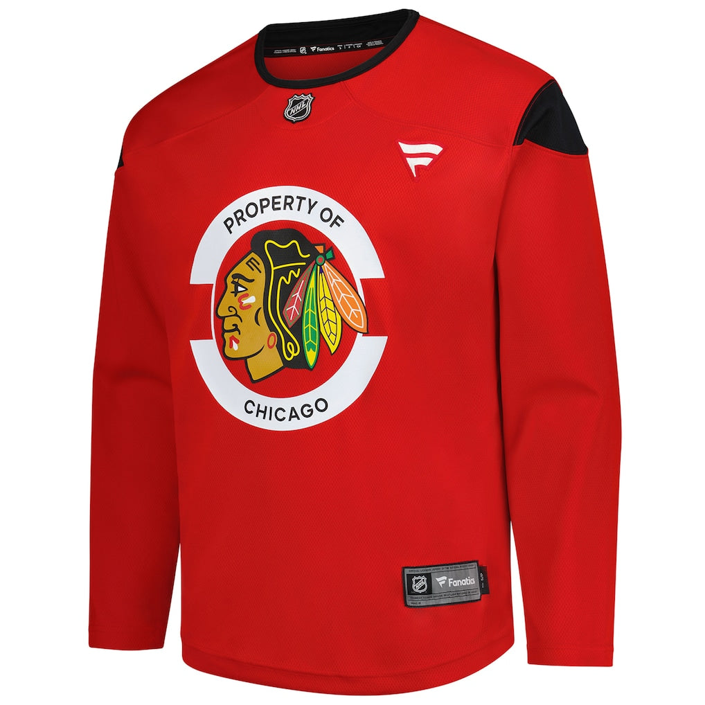 Chicago Blackhawks 2026 Fanatics Team Practice Jersey