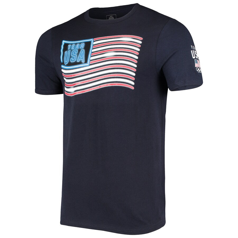Team USA Olympics Men's Team T-shirt -Dark Blue