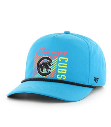 Chicago Cubs Neon Blue Highlight '47 Adjustable Hitch Hat