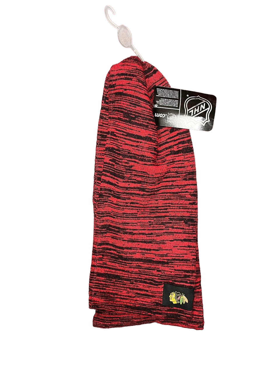 FOCO Black Chicago Blackhawks Colorblend Infinity Scarf