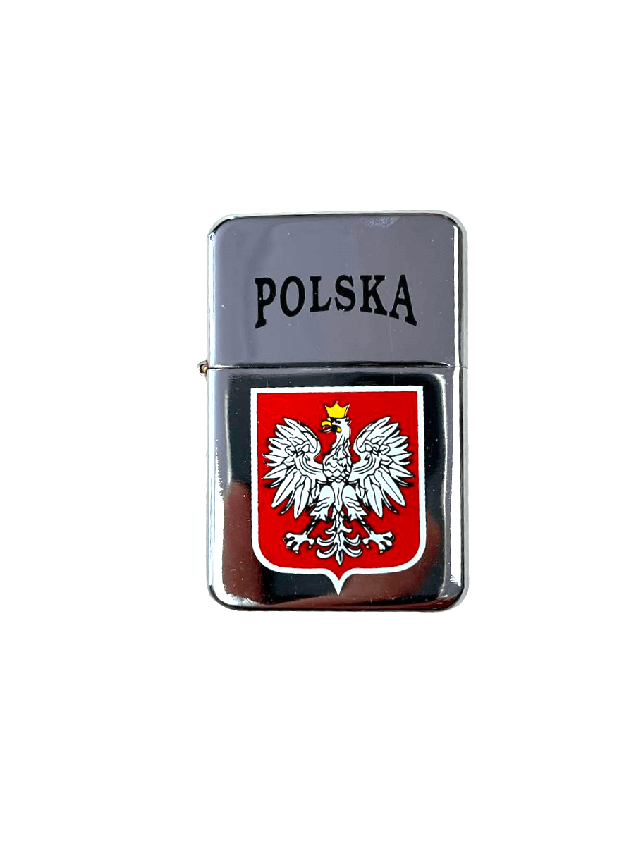 Bulk of Zippo Style Lighter with Polish Eagle 12 Pack