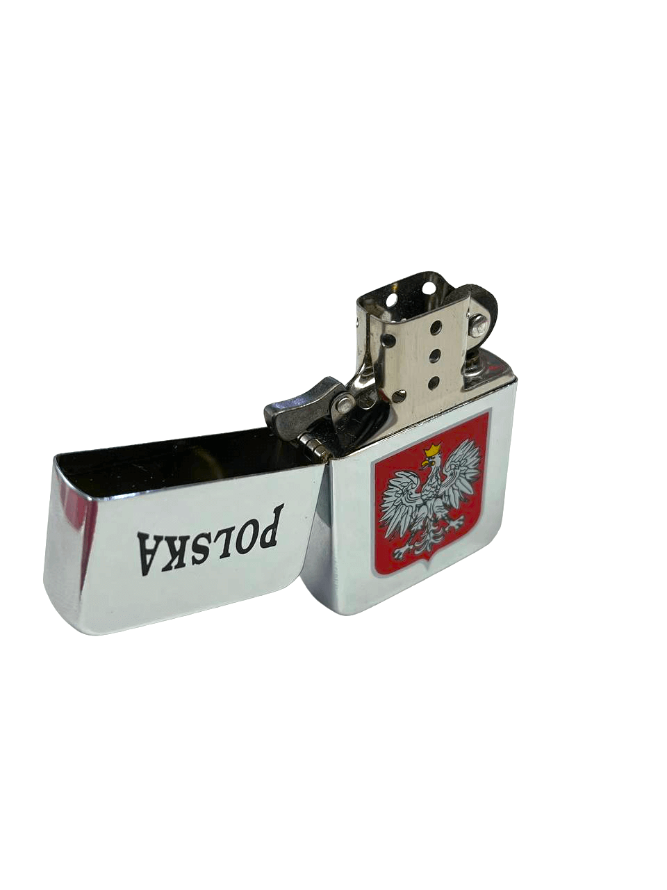 Bulk of Zippo Style Lighter with Polish Eagle 12 Pack