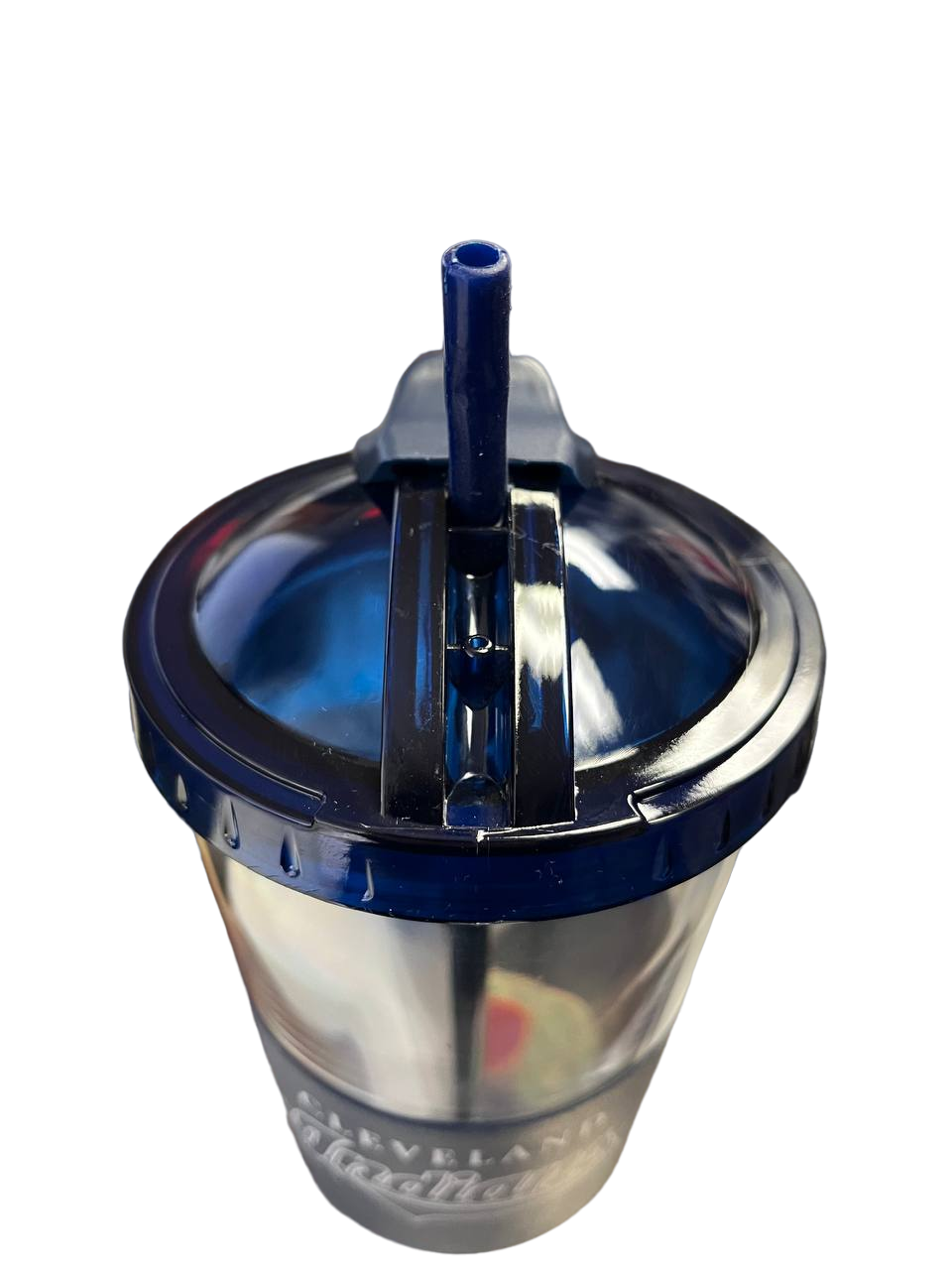Cleveland Indians No Spill Straw Tumbler 22oz