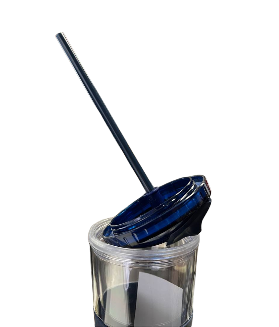 Cleveland Indians No Spill Straw Tumbler 22oz