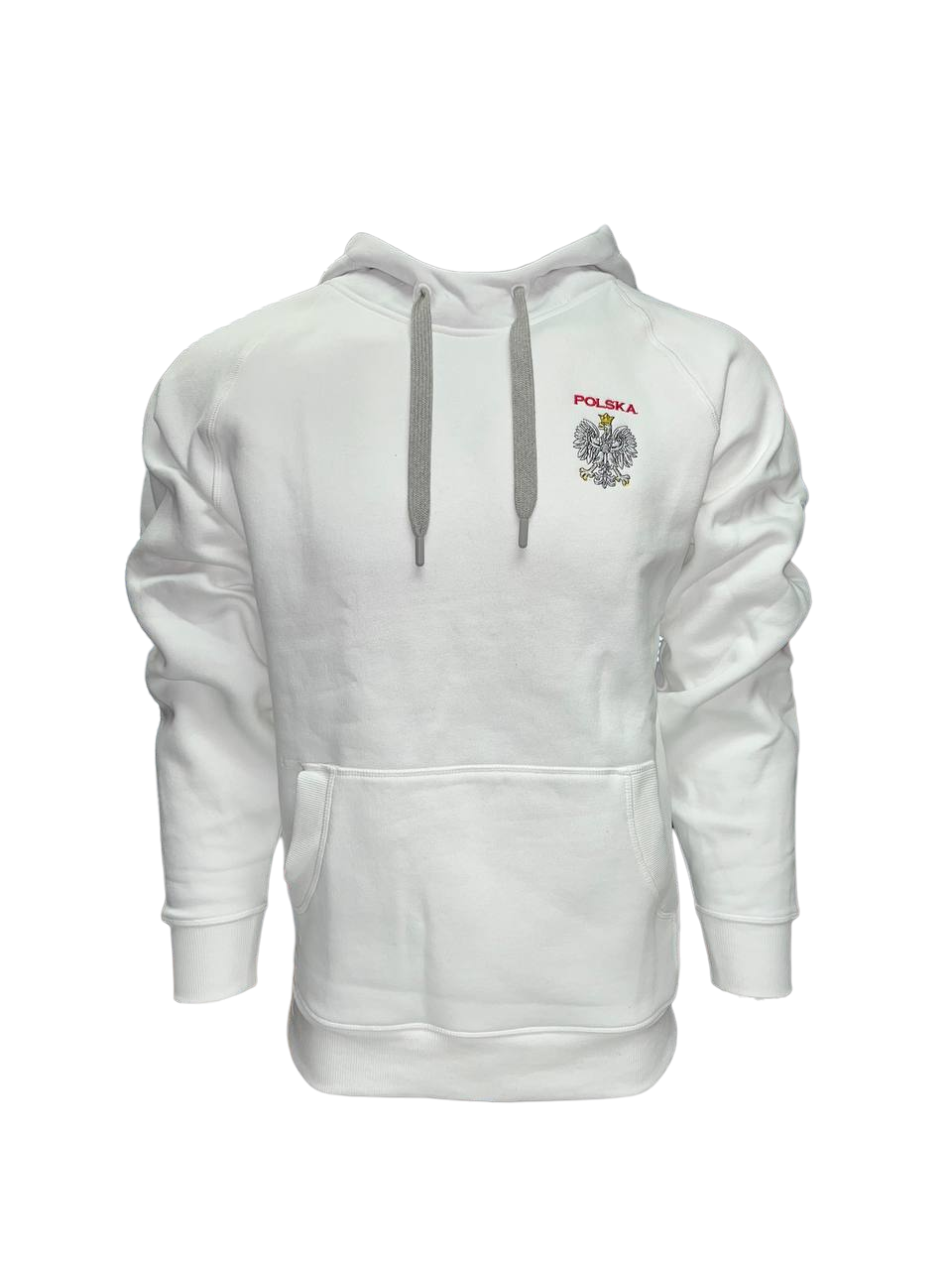 Embroidered Polish Eagle/Flag Polska Hoodie Red&Black&White