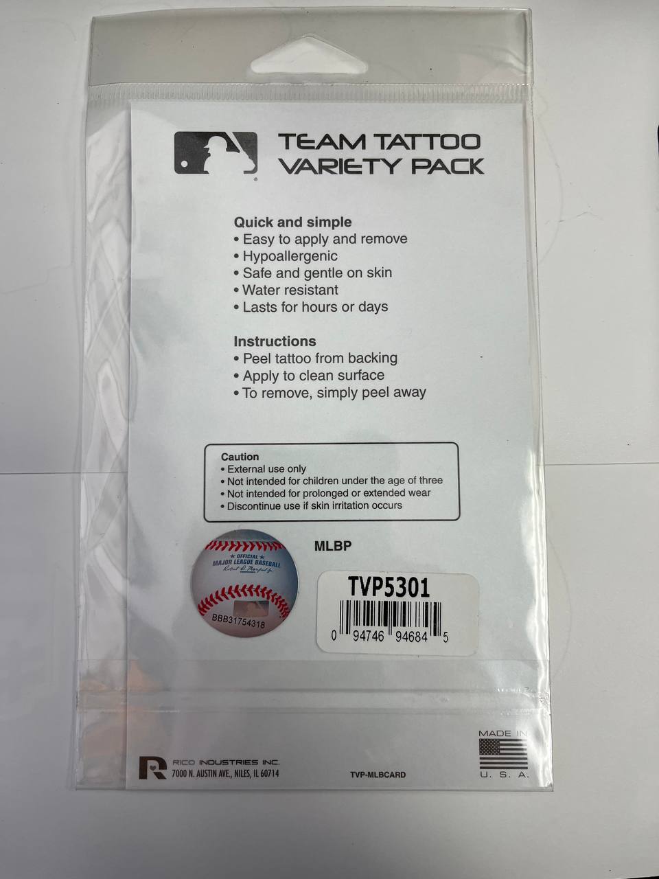 Chicago Cubs Team Logo Tattoo