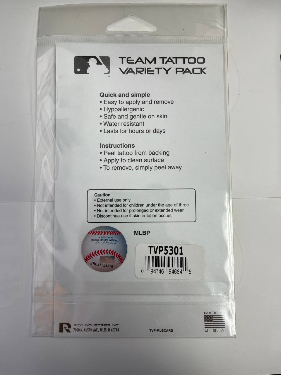 Chicago Cubs Team Logo Tattoo
