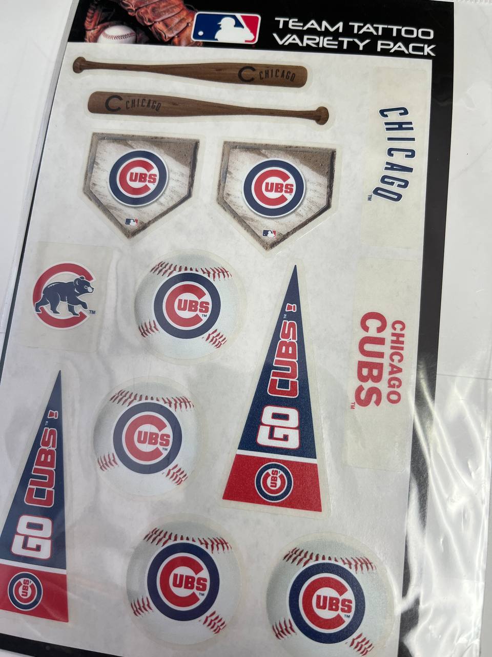 Chicago Cubs Team Logo Tattoo