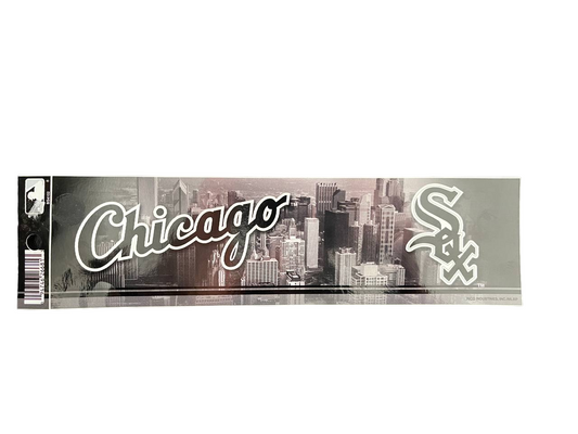 Chicago White Sox 3x12 Bumper Sticker
