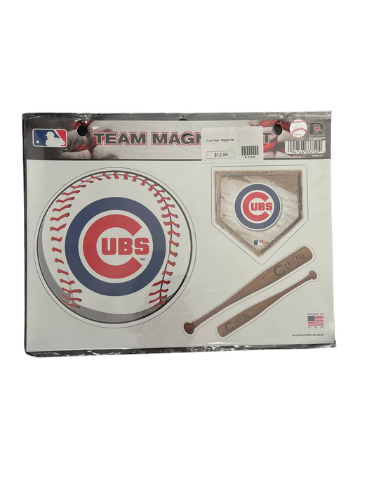Chicago Cubs Team Magnet Set