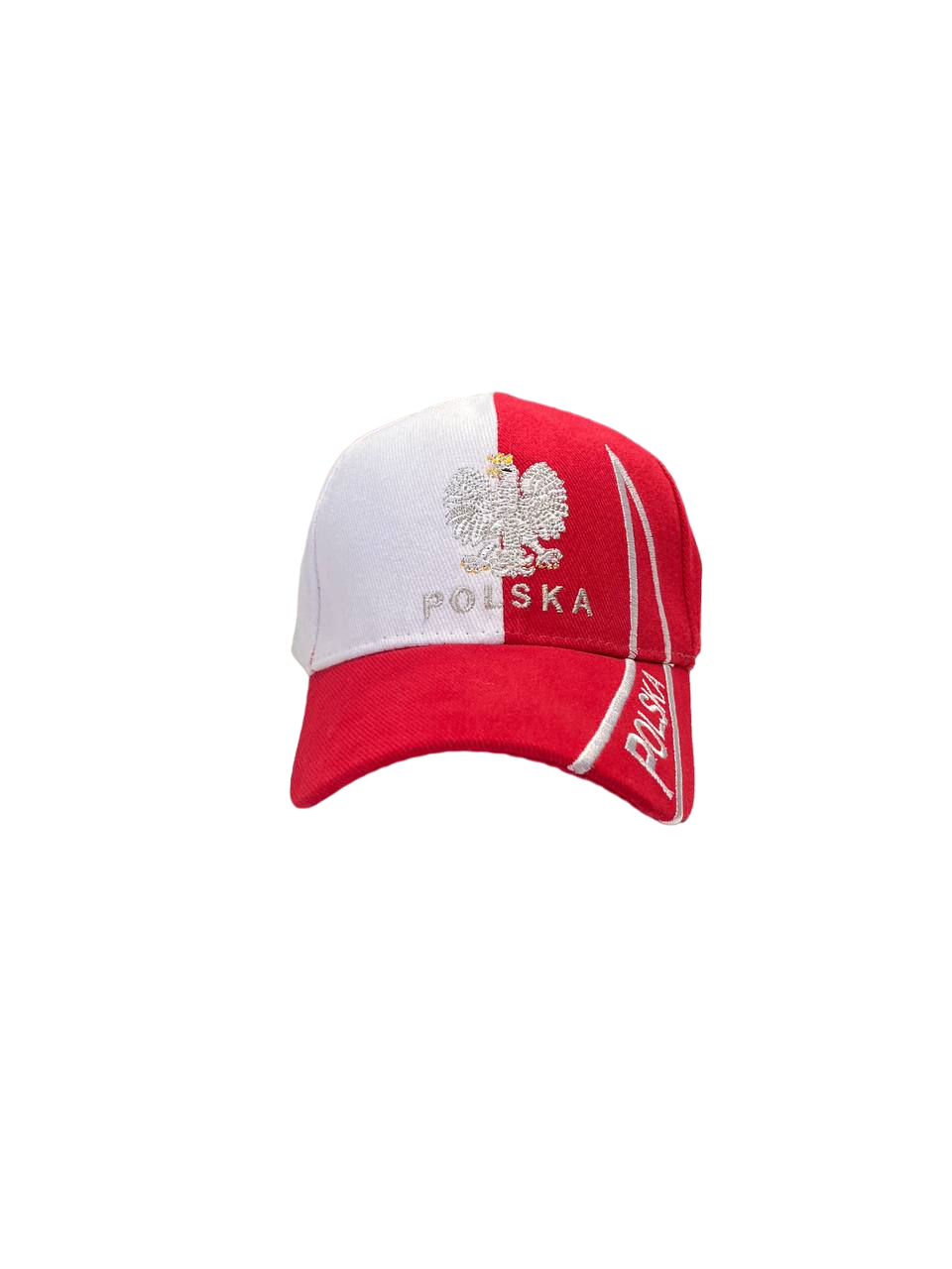 Polska Red & White Cap Whith Eagle