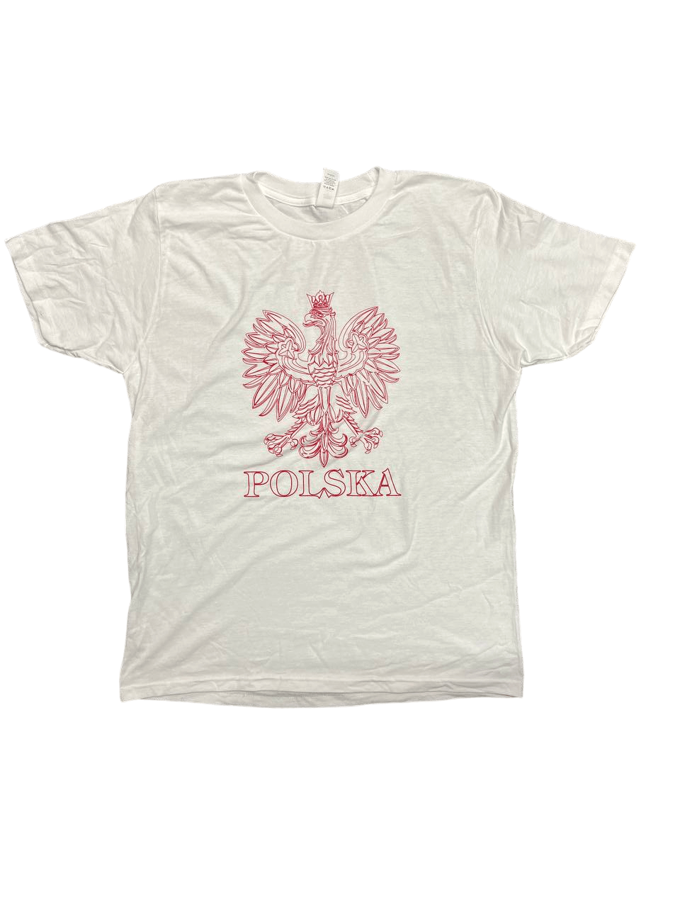 Bulk of Youth Polish Eagle Print T-Shirt Polska Red/White 15 Pack