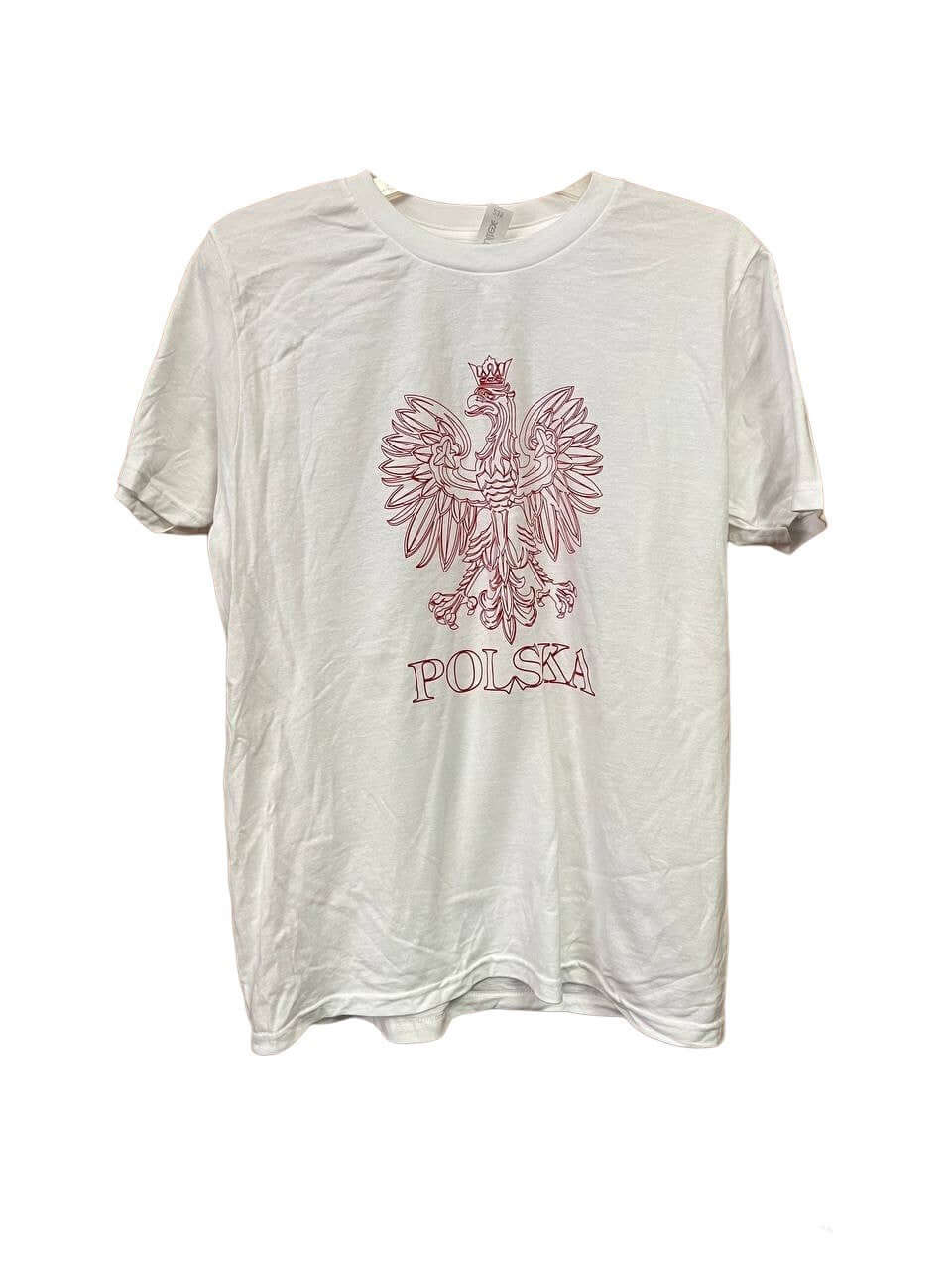 Bulk of Youth Polish Eagle Print T-Shirt Polska Red/White 15 Pack