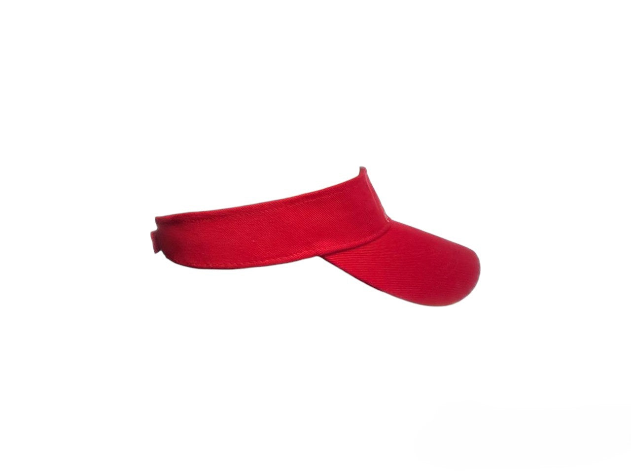 Poland Adult Adjustable Visor w/Eagle - Red Polska