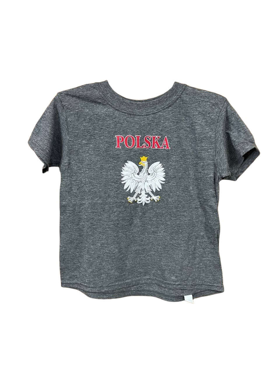 Todler Polish Eagle Print T-Shirt Polska Red/White