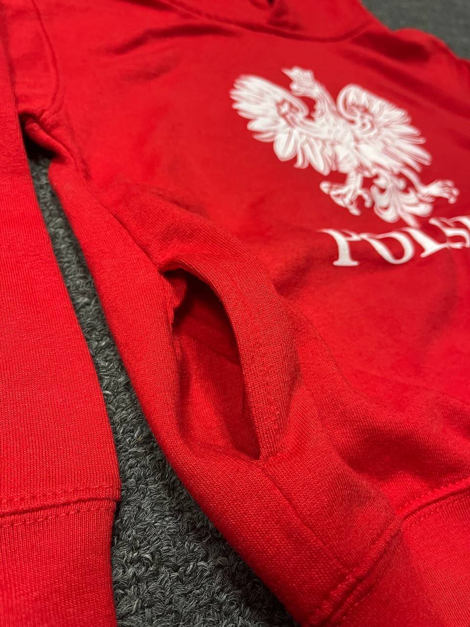 Bulk of Polish Todler/Kids Hoodie With Eagle And Polska Print 12 Pack