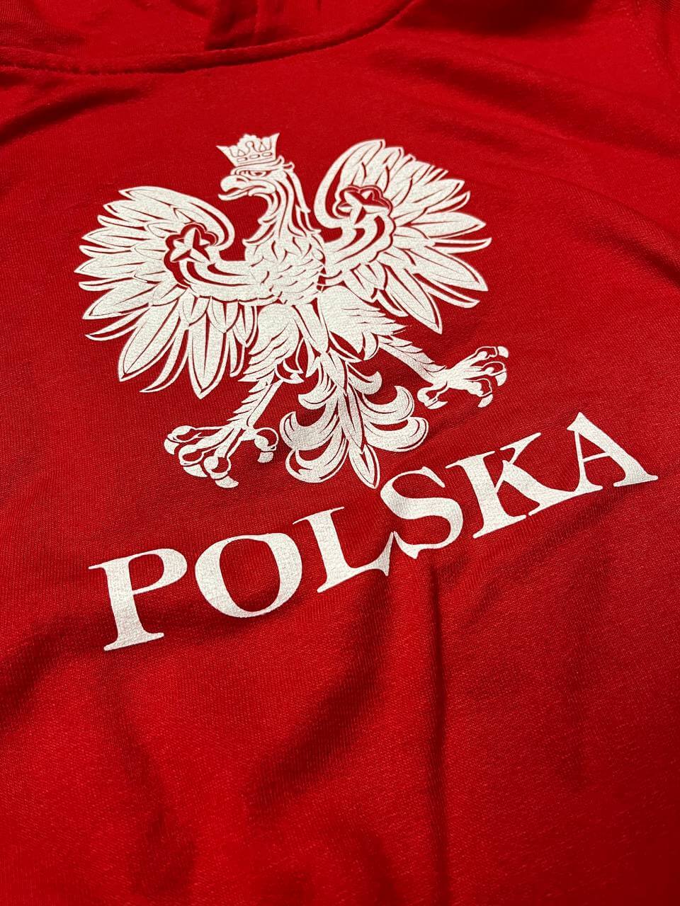 Bulk of Polish Todler/Kids Hoodie With Eagle And Polska Print 12 Pack