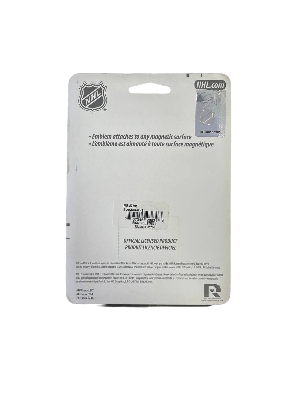 Chicago Blackhawks Magnet NHL Team Spirit