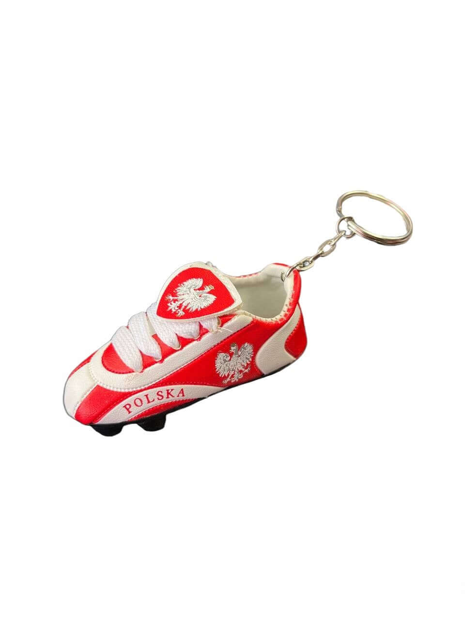 Bulk of Polska Key Cain Polish Soccer Shoe With Eagle 12 Pack