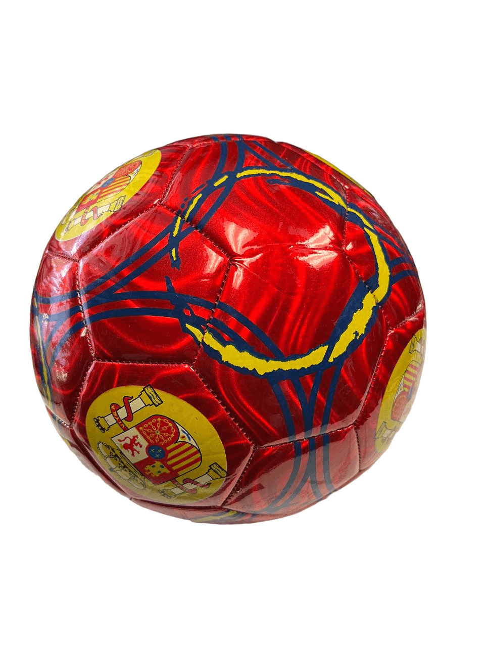 Regular Size 5 Soccer Ball Spain Colors