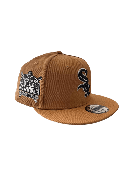 New Era 9FIFTY Chicago White Sox Snapback Camal Hat 20 World Champions