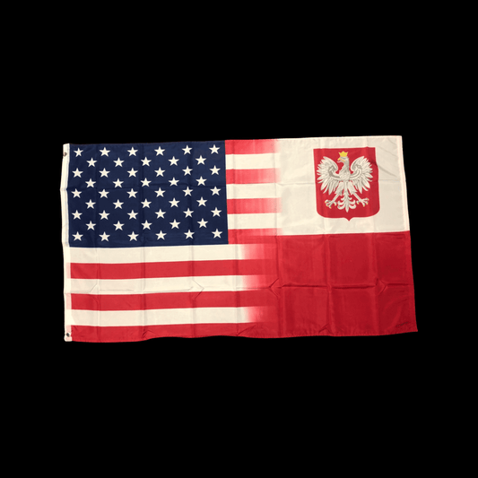 Bulk of USA America Polish Poland Eagle 3'x5'  Flag  Rough Tex® 100D 12 Pack