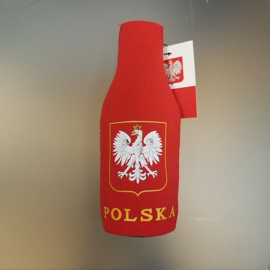 Bulk of Poland Bottle Jacket Holder Polska Can Cooler Polish National Pride Flag Koozie 12 Pack