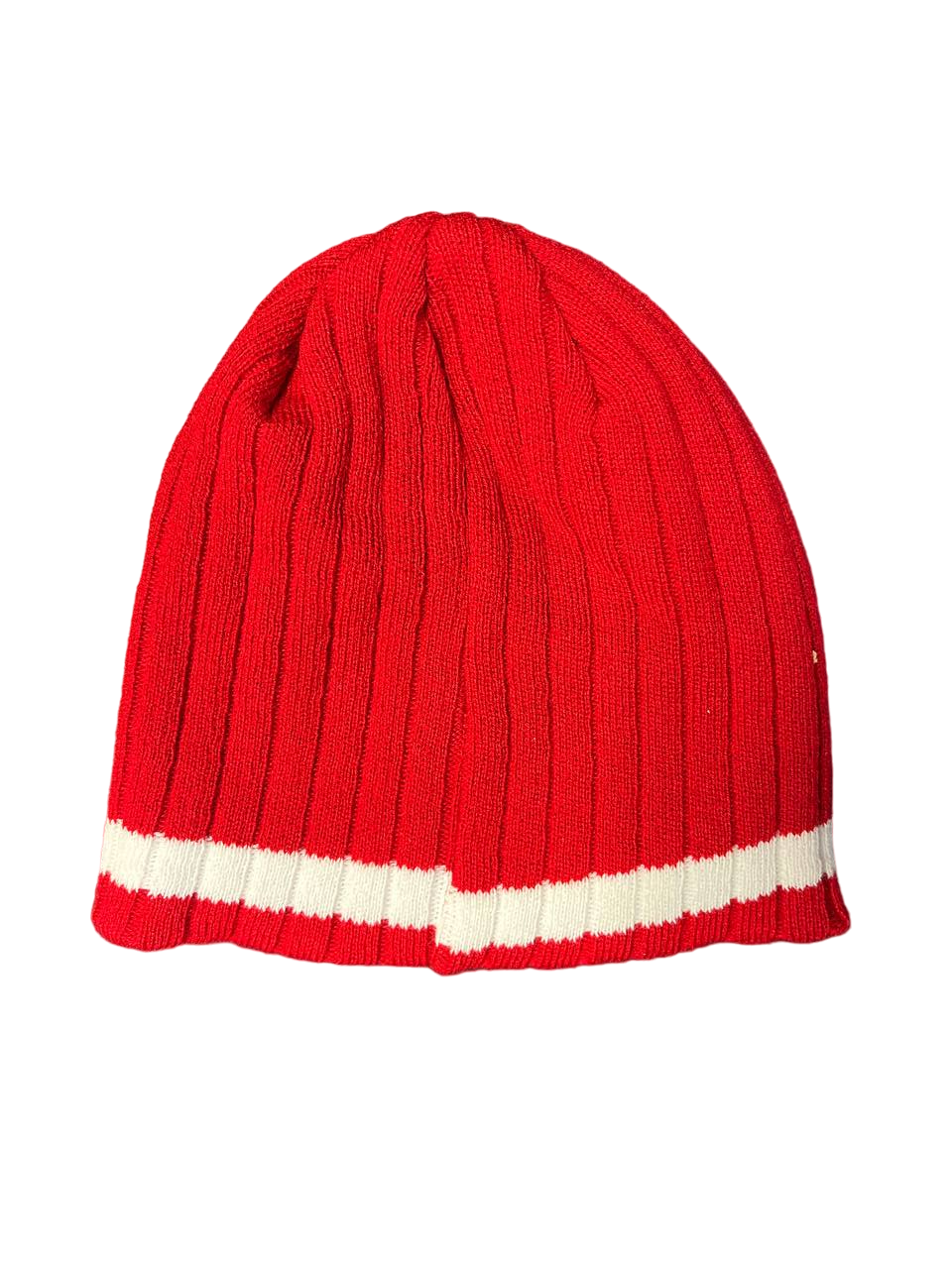 Polish Polska  Knit Winter Hat -RED With  Eagle- Made in Poland