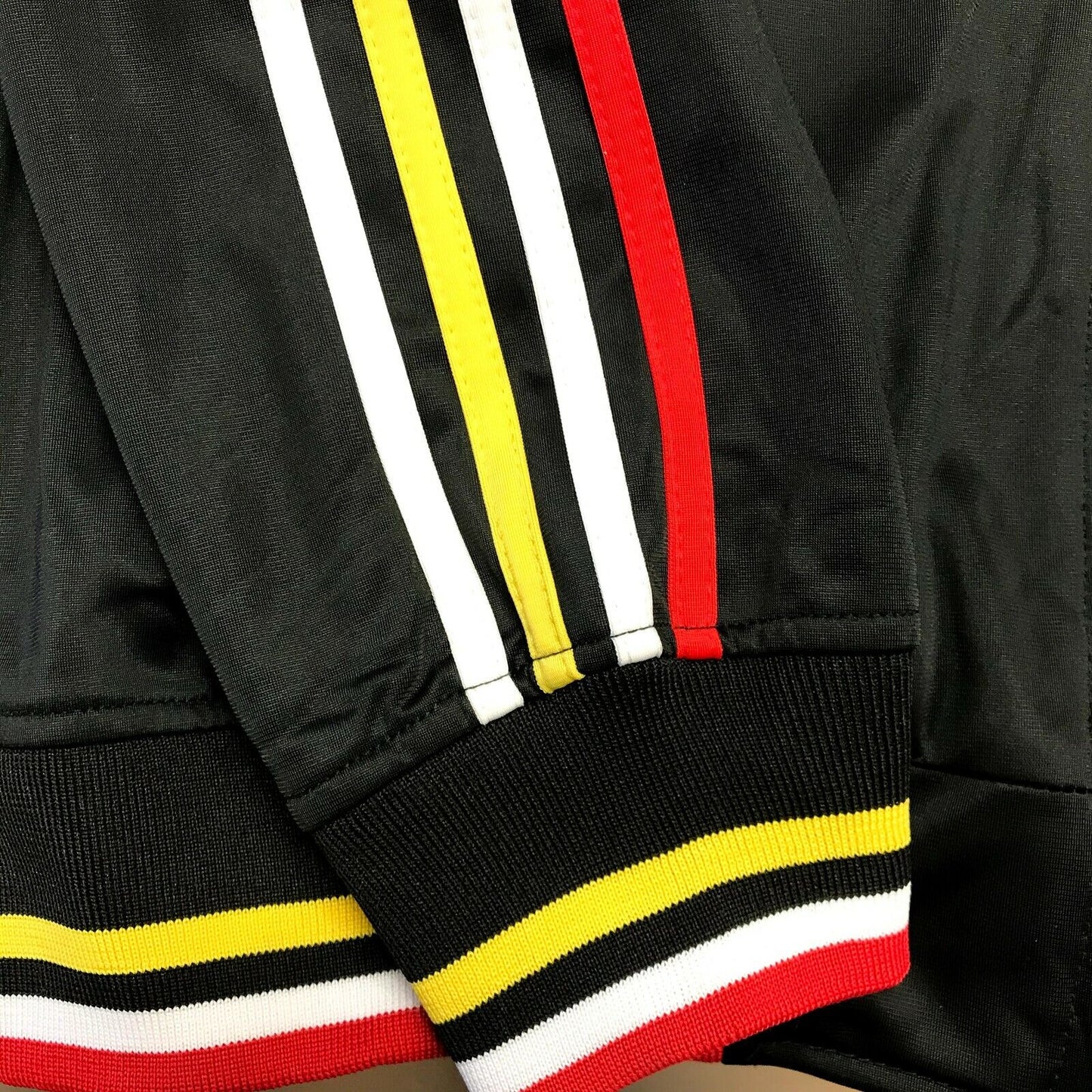 Germany Track Jacket SPORTS Embroidered Zip-up - Black