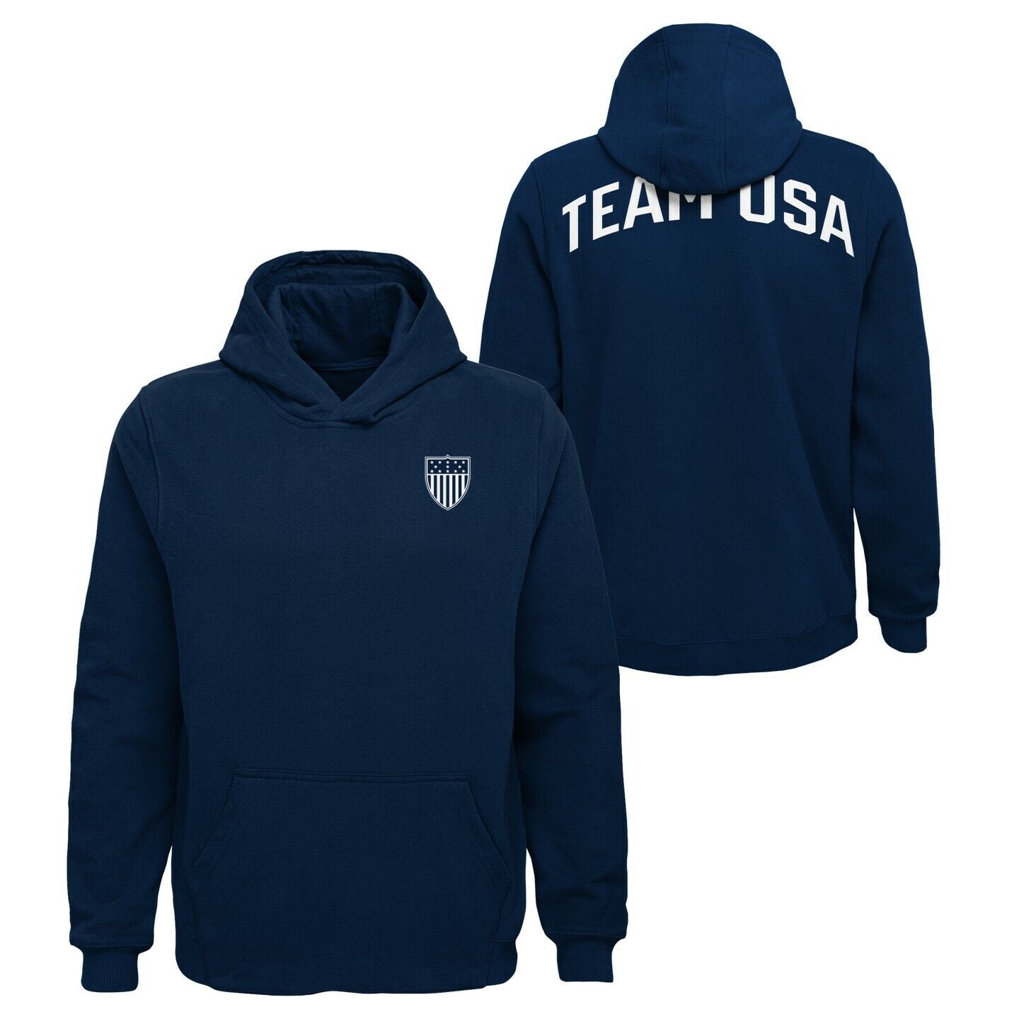 Team USA Olympics Team Pullover Hoodie - Navy