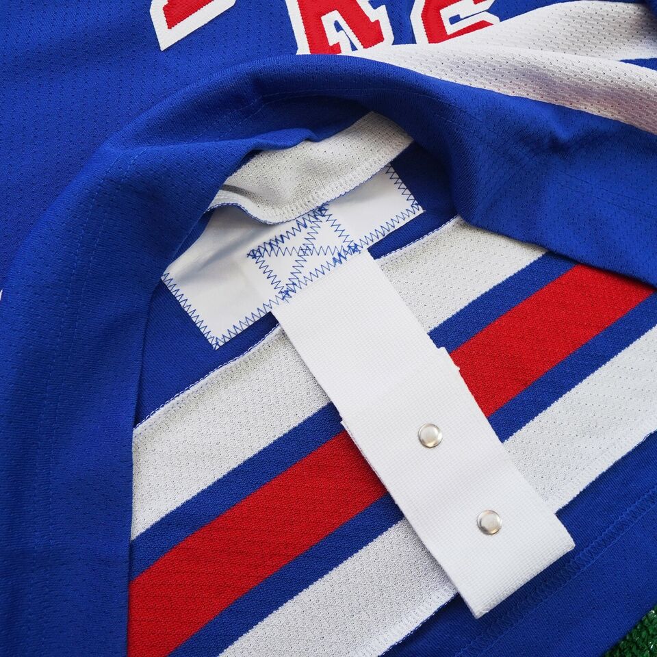 Wayne Gretzky New York Rangers Adidas 96-97 Heroes of Hockey Auth Blue Jersey