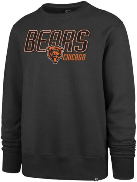 Chicago Bears '47 Locked In Headline Pullover Sweatshirt - Charcoal