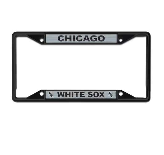 Chicago White Sox Chrome Color License Plate Frame