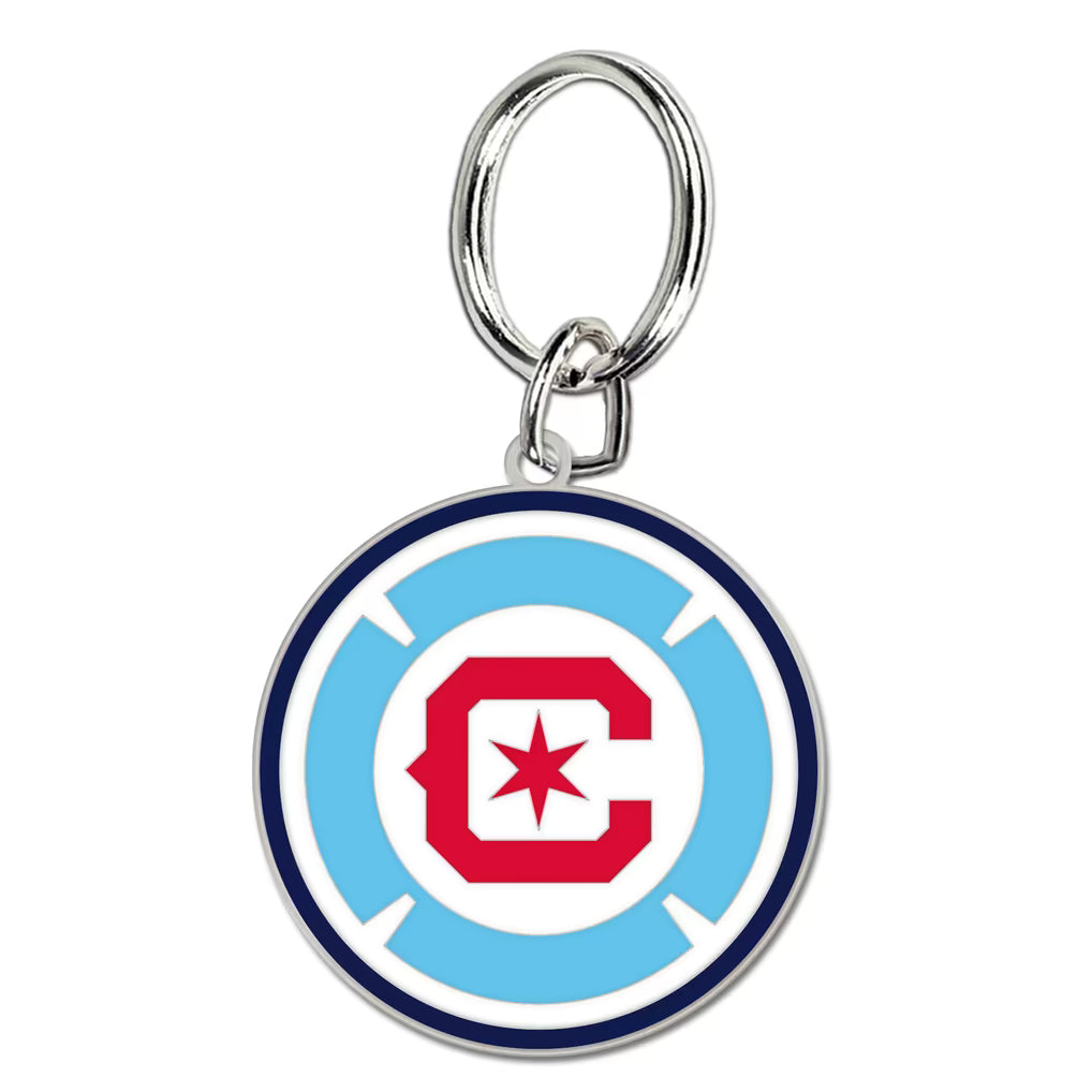 Chicago Fire Primary Logo Wincraft Keychain