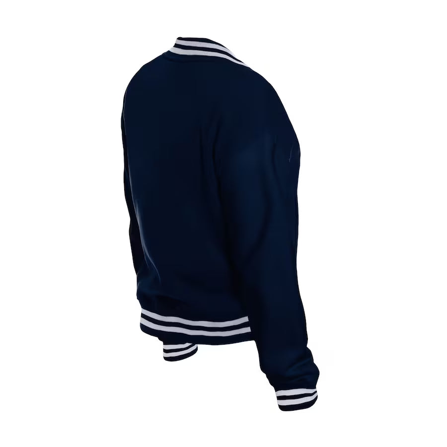 Chicago Bears Women's Throwback Fleece Full-Snap New Era Jacket