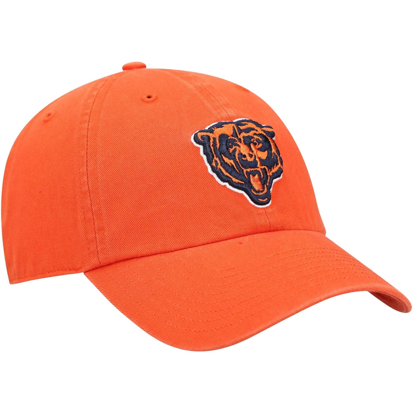 Men's '47 Orange Chicago Bears Secondary Clean Up Adjustable Hat