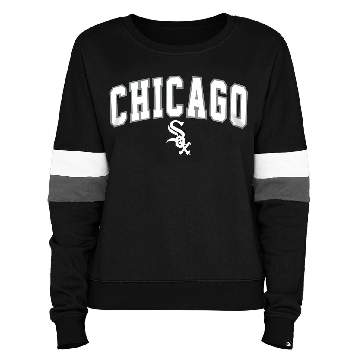 Chicago Sox New Era Women's Sweatshirt Pullover -Black XL