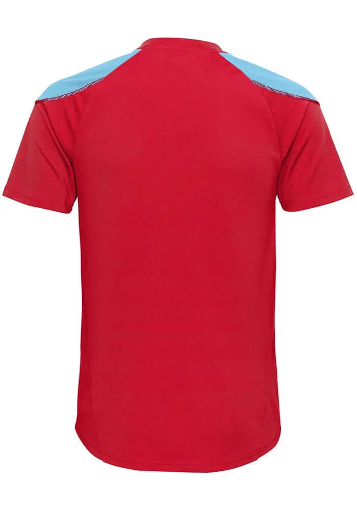 CHICAGO FIRE YOUTH NAVY BLUE WORDMARK SHORT SLEEVE T-SHIRT