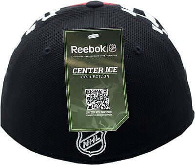 Chicago Blackhawks Hat Flex Fit Draft Structured Indian Head Logo