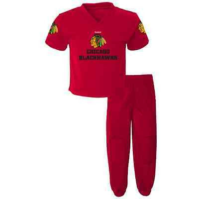 Toddler Chicago Blackhawks Performance Shirt & Pants 2-Piece Set NHL Reebok